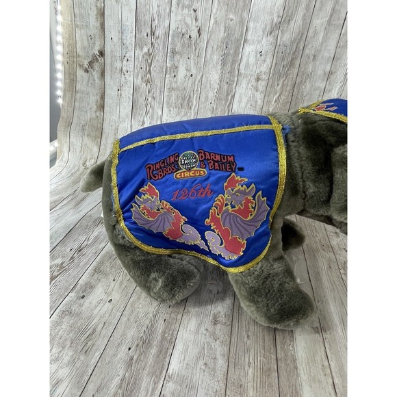 Ringling Bros. Barnum & Bailey  Elephant Plush 126th Anniversary Circus stuffed - Picture 12 of 16